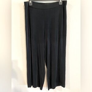 Choices Women’s Cropped Pants Large Black Spandex Blend Whimsigoth Loungewear